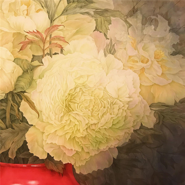 富貴平安，國(guó)色天香牡丹國(guó)畫(huà)欣賞