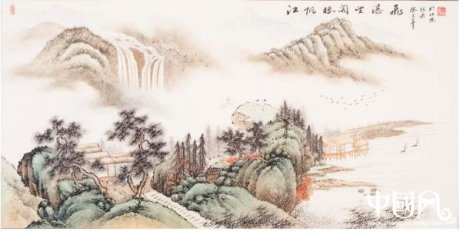 客廳的招財風水畫