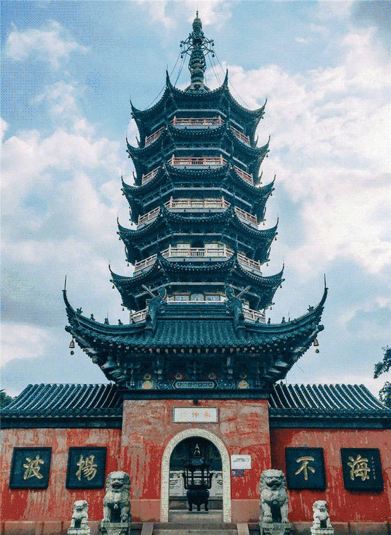 種類繁多的中國(guó)佛塔，佛教文化博大精深