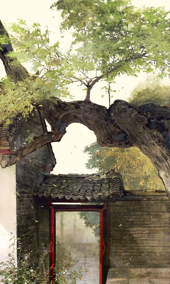 唯美古風(fēng)意境的圖片，古風(fēng)圖片手機(jī)壁紙素材