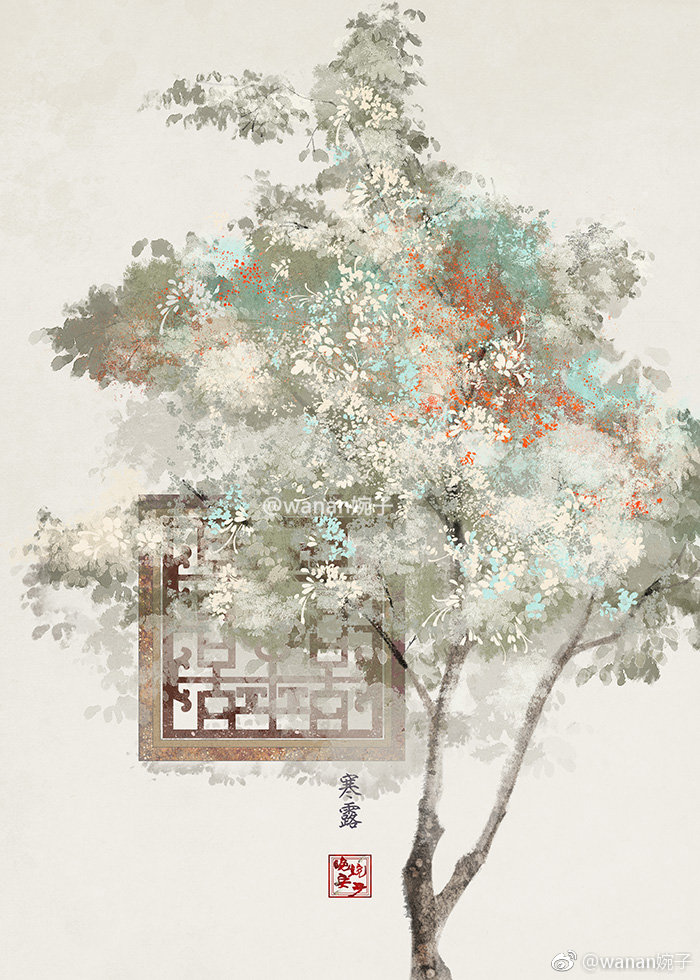 唯美意境24節(jié)氣古風(fēng)圖片，適合做壁紙的古風(fēng)圖片