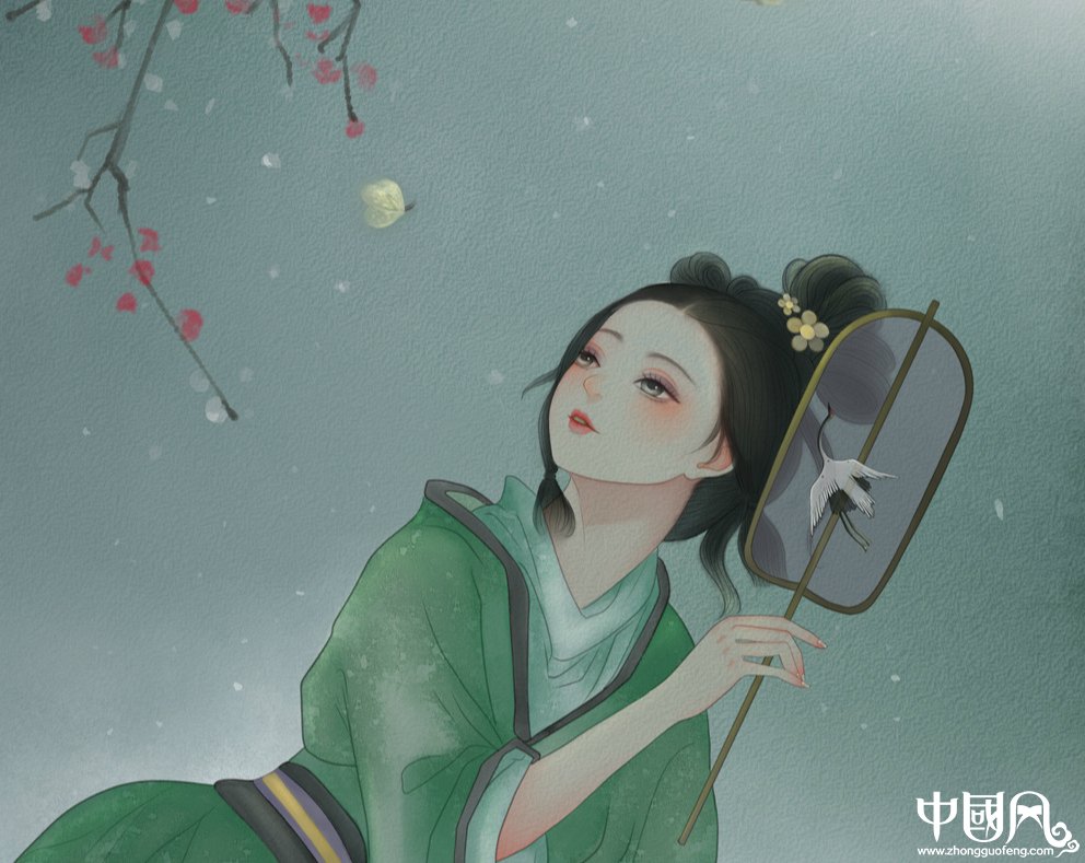 氣質韻味的古風女子，一組唯美高清古風圖片