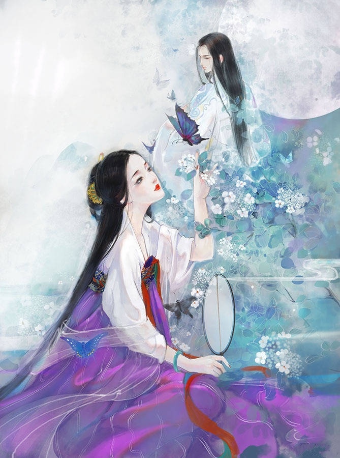 浪漫情侶古風(fēng)圖片，高清唯美古風(fēng)圖集