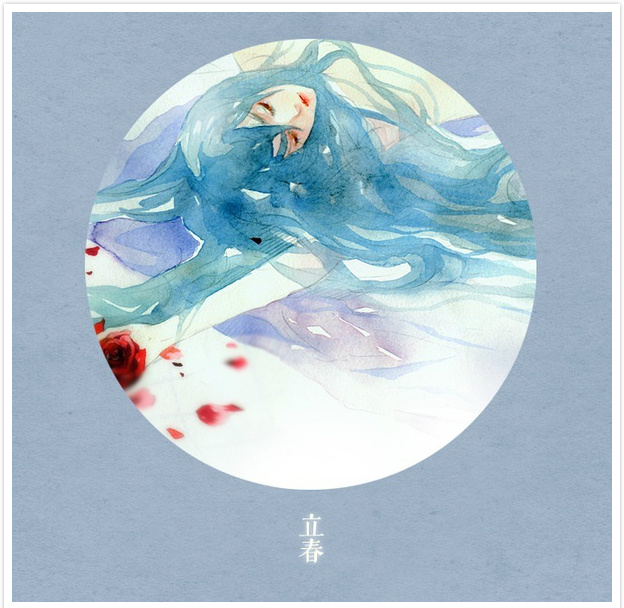 唯美二十四節(jié)氣古風(fēng)圖片，可做頭像的古風(fēng)插畫