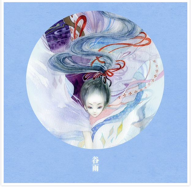 唯美二十四節(jié)氣古風(fēng)圖片，可做頭像的古風(fēng)插畫