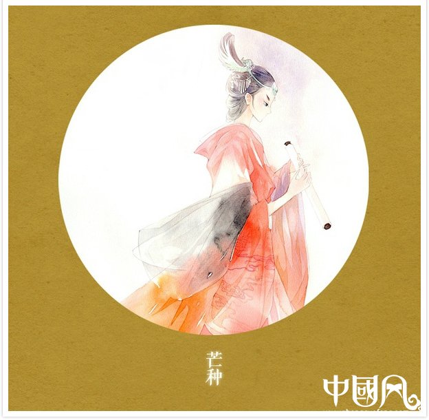 唯美二十四節(jié)氣古風(fēng)圖片，可做頭像的古風(fēng)插畫