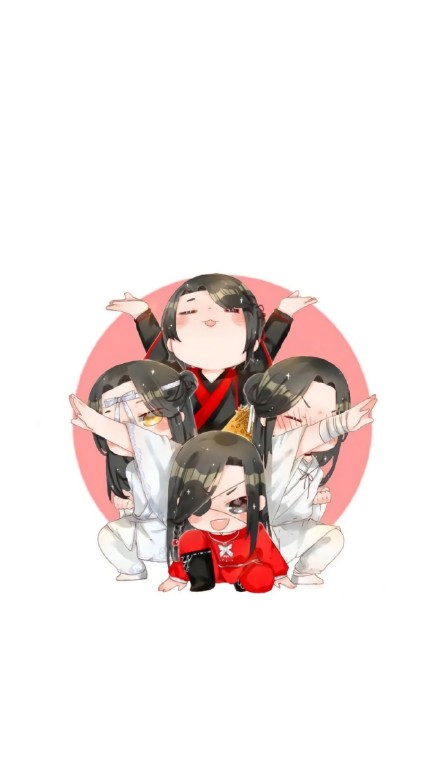 《魔道祖師》古風(fēng)圖片，超萌Q版人物壁紙圖集