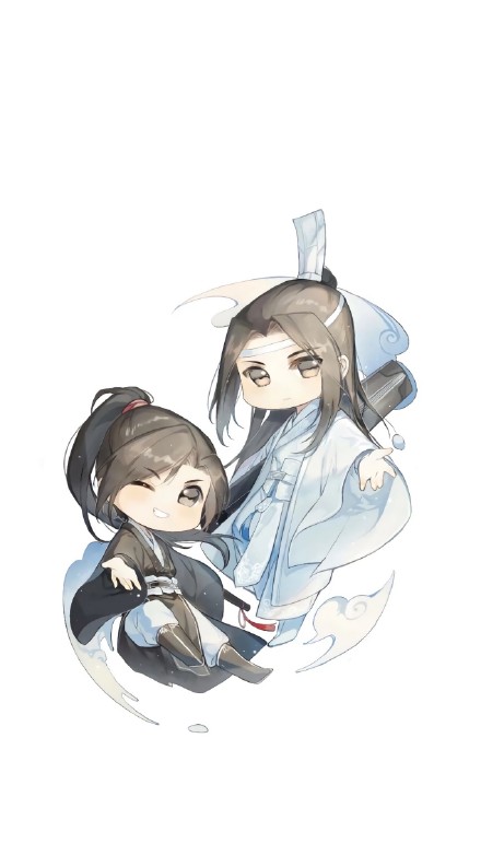 《魔道祖師》古風(fēng)圖片，超萌Q版人物壁紙圖集