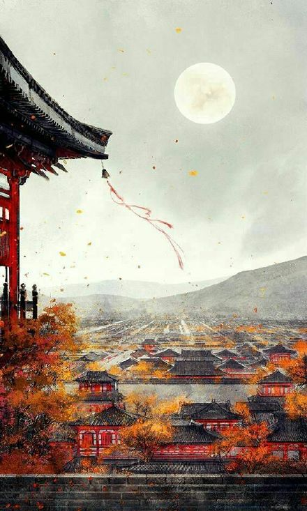 四季系列古風(fēng)壁紙圖集，超美的手機(jī)壁紙圖片