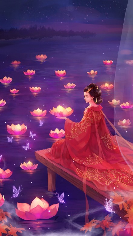 古風(fēng)女子背影圖集，一襲優(yōu)雅背影美呆眾人