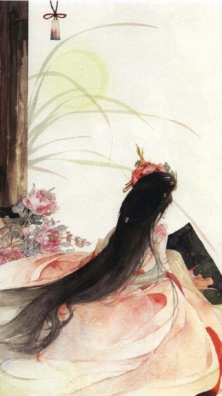 古風(fēng)女子背影圖集，一襲優(yōu)雅背影美呆眾人