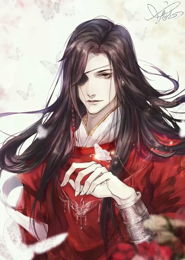 《天官賜福》古風(fēng)圖集(23張），花城好帥呀！
