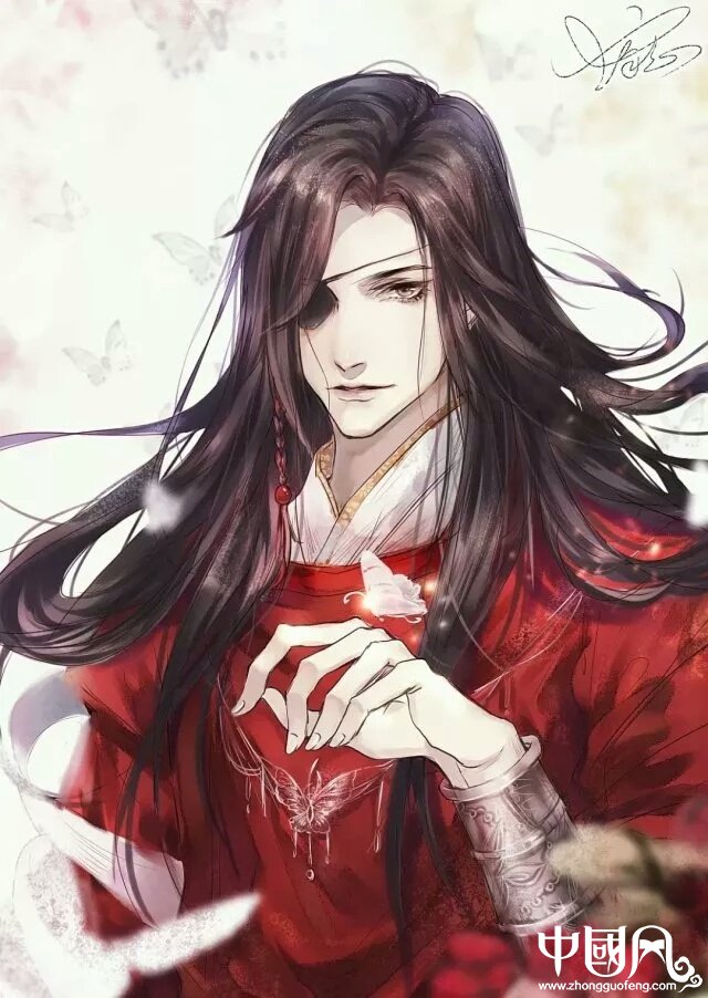 《天官賜福》古風(fēng)圖集(23張），花城好帥呀！