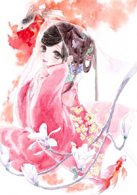 可愛古風(fēng)女子圖集，超萌的古風(fēng)圖片
