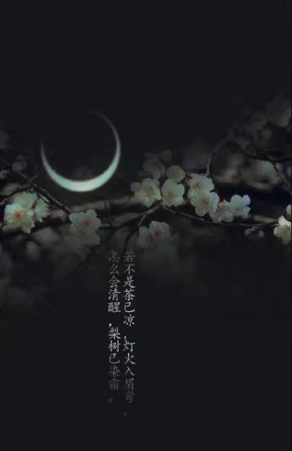 唯美帶文字古風(fēng)圖片，清新有意境古風(fēng)壁紙圖集