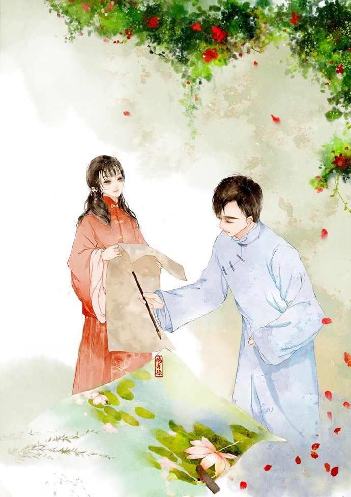 高清古風(fēng)情侶圖集(52張)，超恩愛甜蜜的古風(fēng)圖片