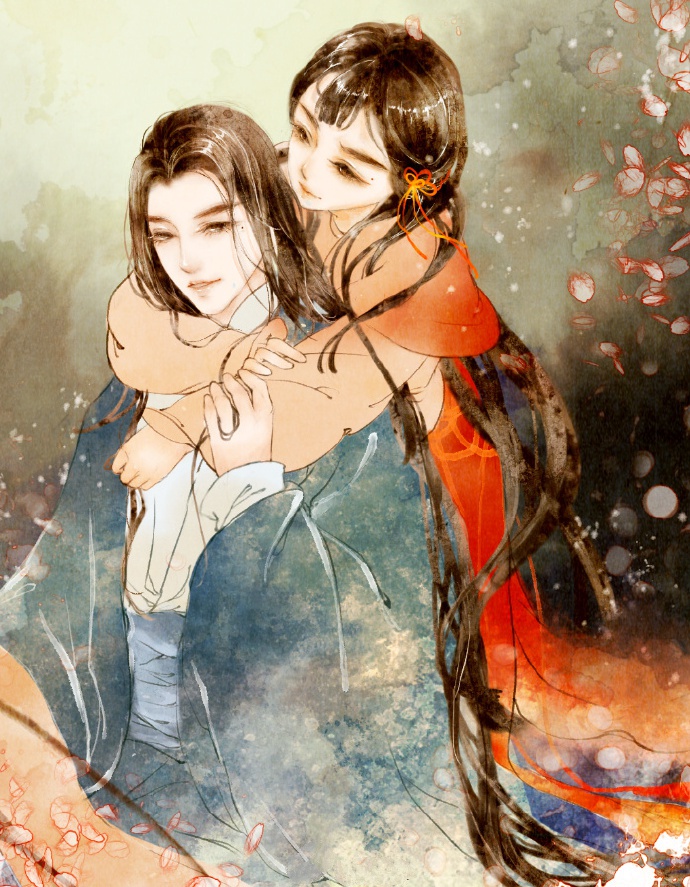 高清古風(fēng)情侶圖集(52張)，超恩愛甜蜜的古風(fēng)圖片