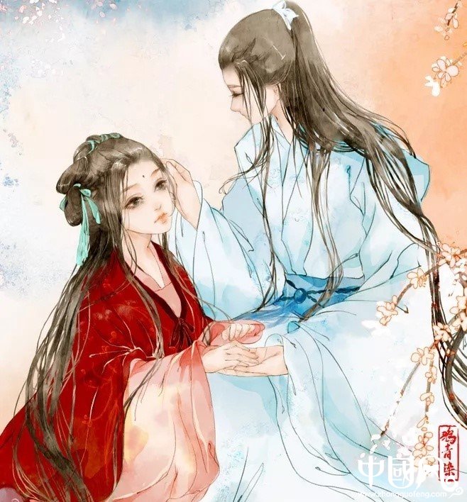 高清古風情侶圖集(52張)，超恩愛甜蜜的古風圖片