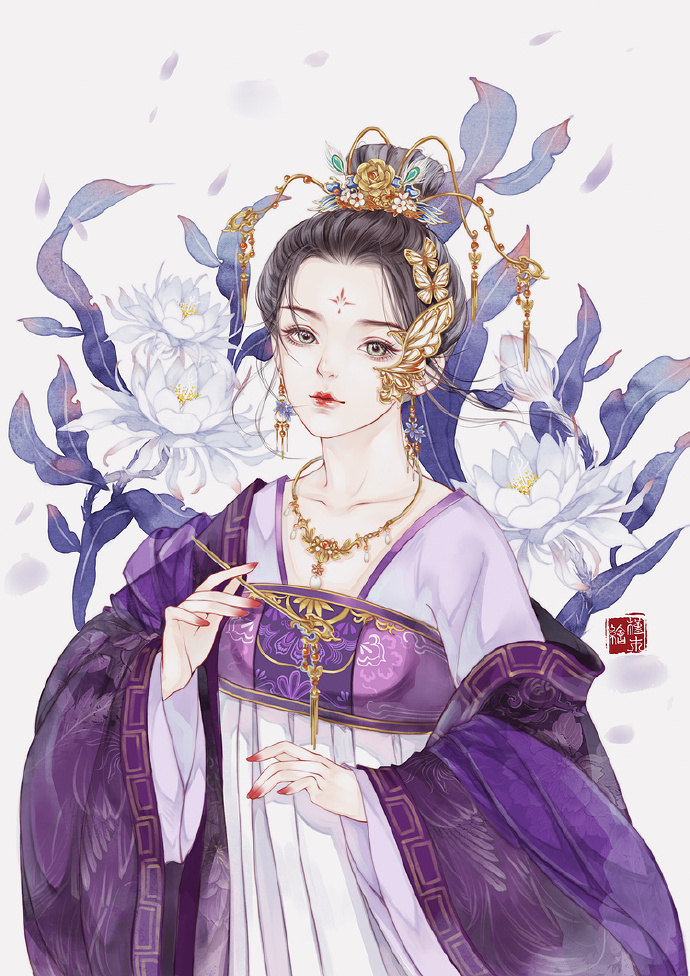 超美古風女子圖集(38張)，高清古風圖片欣賞