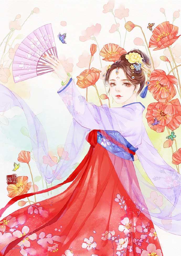 超美古風女子圖集(38張)，高清古風圖片欣賞