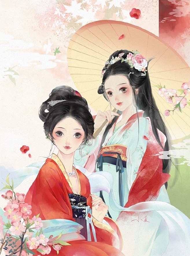 超可愛古風(fēng)女子圖集，唯美萌妹子古風(fēng)圖片