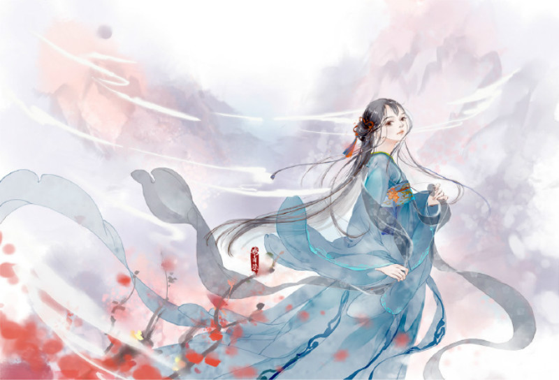 迷人的古風圖片女子，超美古風女子圖集(47張)
