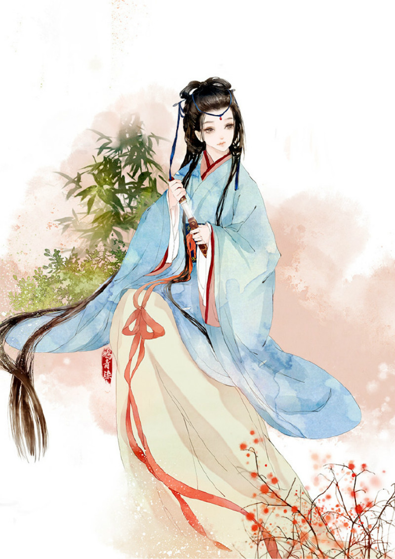迷人的古風圖片女子，超美古風女子圖集(47張)
