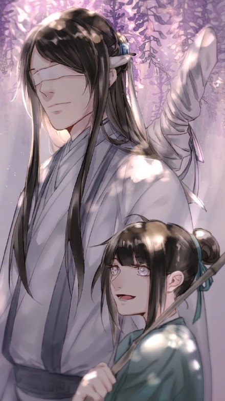 蒙眼古風(fēng)美男子手機(jī)壁紙圖集，超帥的古風(fēng)圖片