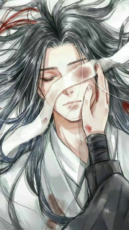 蒙眼古風(fēng)美男子手機(jī)壁紙圖集，超帥的古風(fēng)圖片