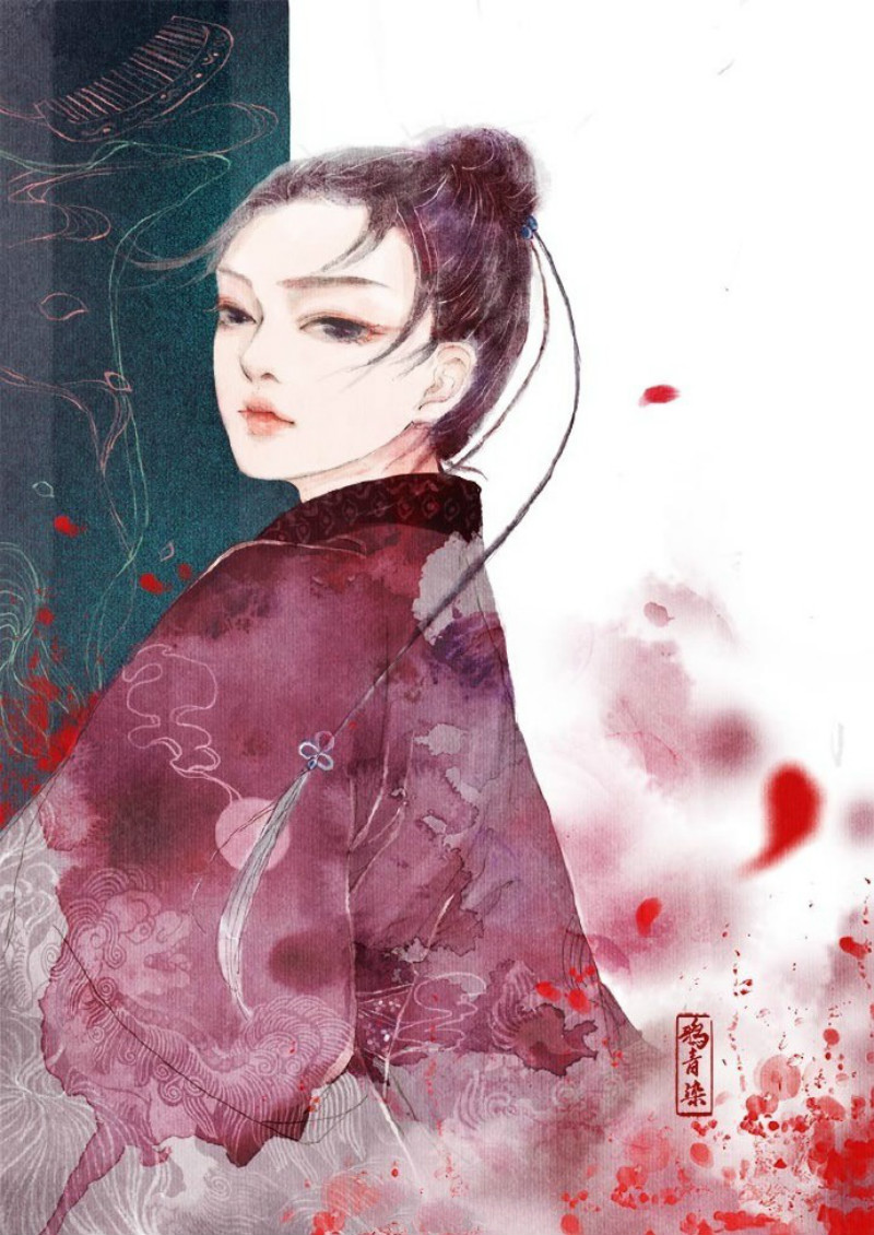 迷人的古風圖片女子，超美古風女子圖集(47張)