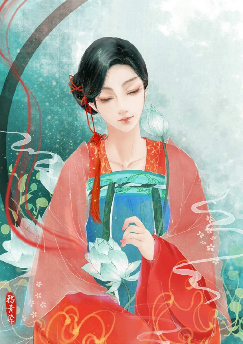 迷人的古風圖片女子，超美古風女子圖集(47張)