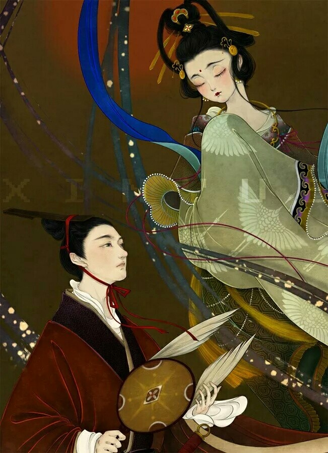 25張超甜情侶古風圖片，只愿得一人心