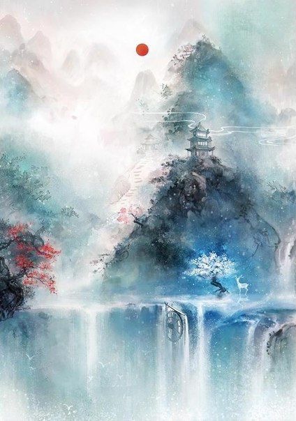 超唯美水墨古風(fēng)圖片，適合夏天的古風(fēng)壁紙圖集