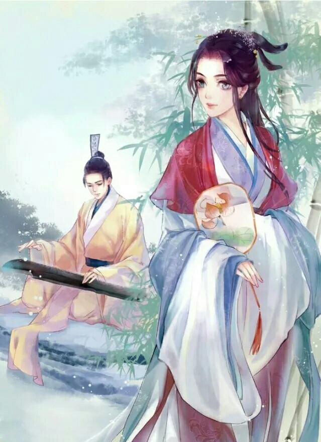 25張超甜情侶古風圖片，只愿得一人心