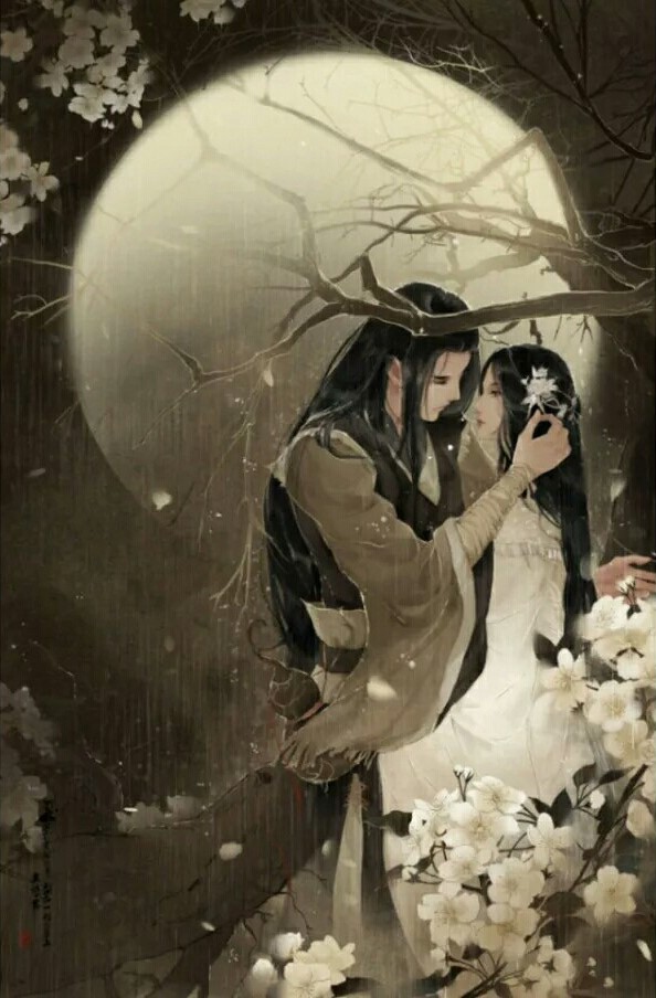 25張超甜情侶古風圖片，只愿得一人心