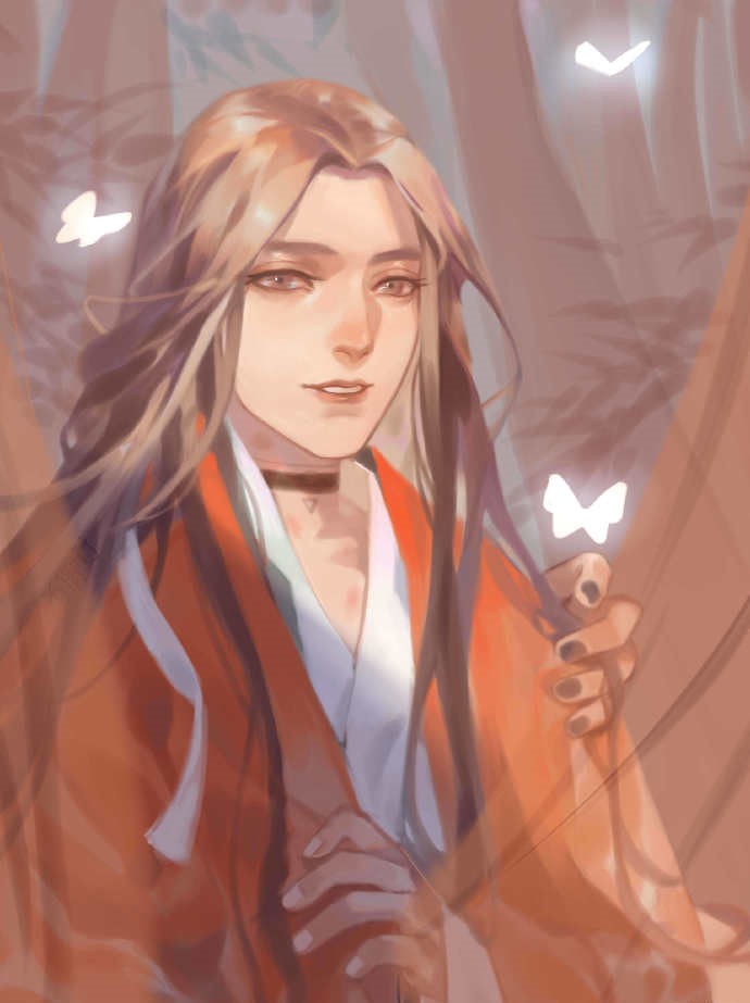 10張古風(fēng)美男子圖集，如此驚艷的紅衣之美