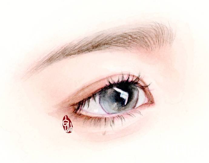如何描繪驚艷迷人的眉眼？唯美的古風女子眉眼