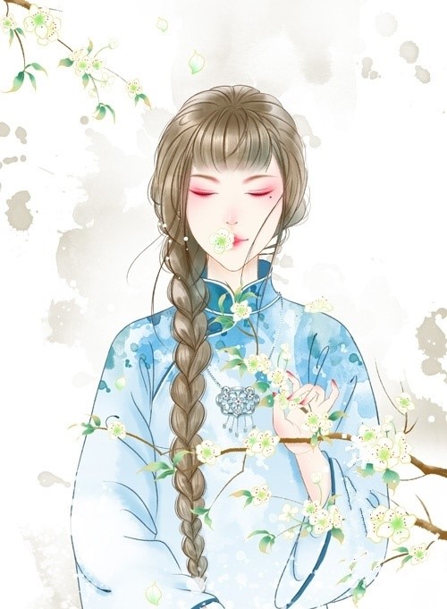 9款清新唯美女子古風(fēng)圖片：一顰一笑甚是迷人！