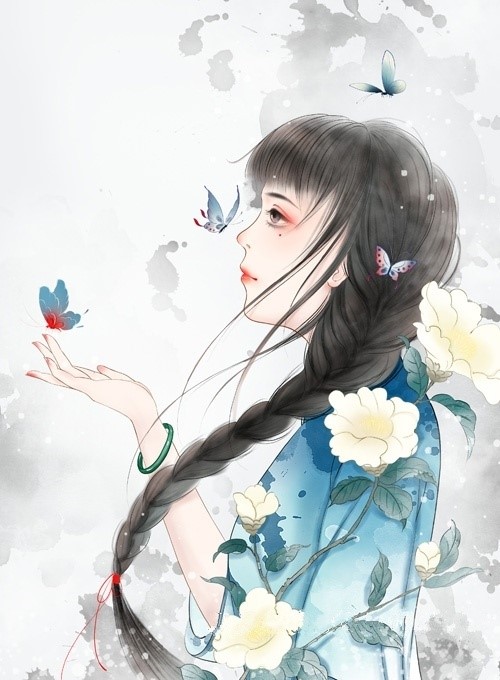 9款清新唯美女子古風(fēng)圖片：一顰一笑甚是迷人！