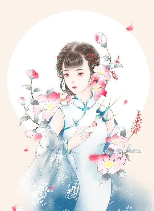 9款清新唯美女子古風(fēng)圖片：一顰一笑甚是迷人！