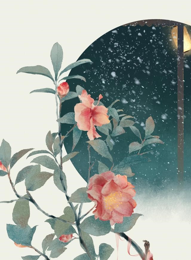 一組唯美古風(fēng)圖片：一人一花一世界！