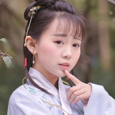 可愛漢服女生頭像，唯美古風(fēng)真人頭像