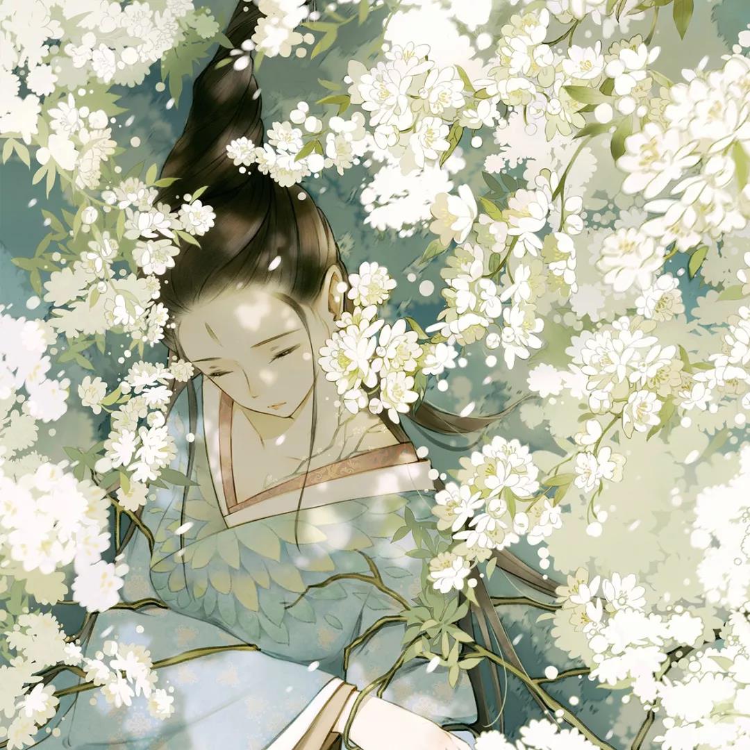 古風(fēng)女子頭像，一顰一笑盡動人