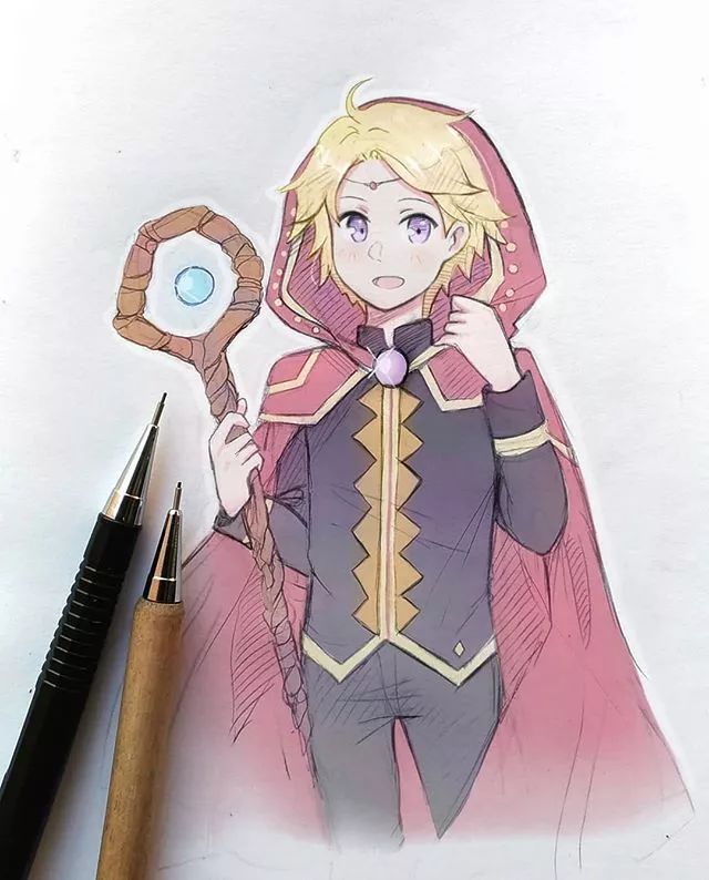 清新可愛美少女插畫，萌化你的心！