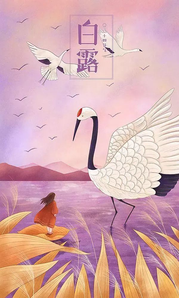 治愈系畫(huà)風(fēng)插畫(huà)：一組二十四節(jié)氣插畫(huà)