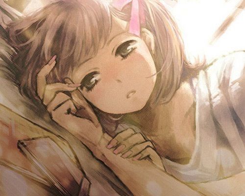 唯美女生插畫圖片，4款超萌小女生
