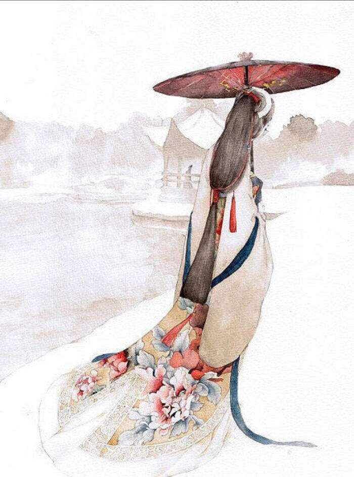 6款唯美古風圖片：亂世笙歌，深情天下