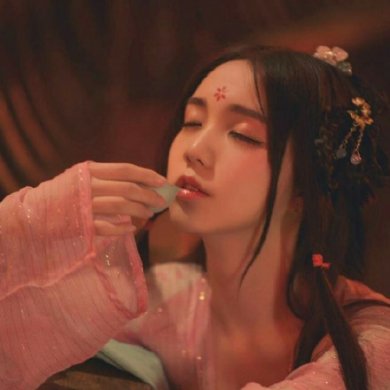 文藝清新女生頭像，唯美古風真人頭像