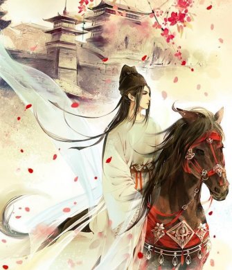 5款唯美古風圖片：癡心灑淚悲啼，思念苦惱傷心