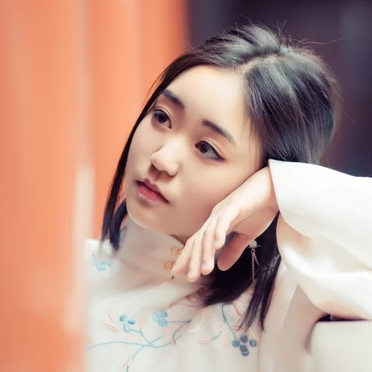 清新文藝淡雅女生頭像，唯美古風(fēng)真人頭像